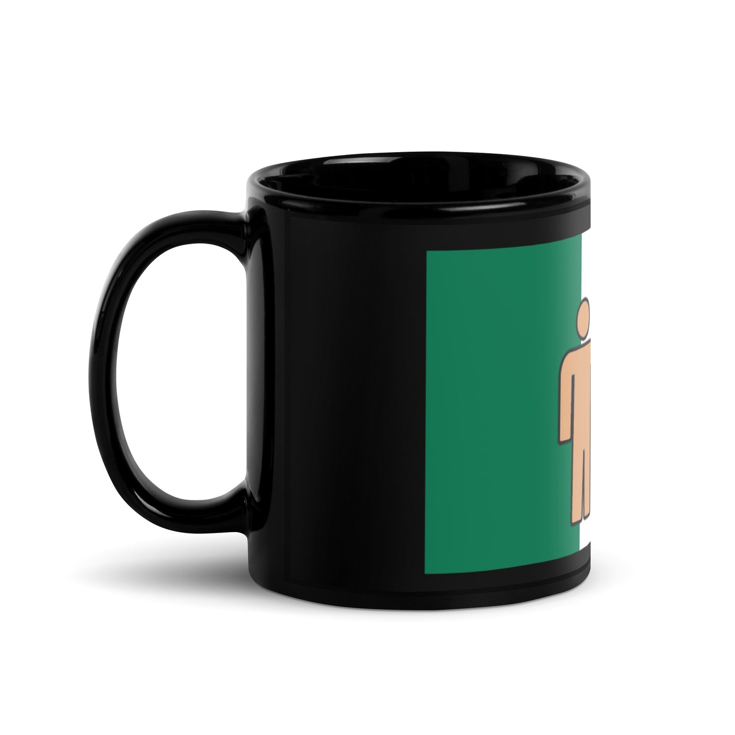 Black Glossy Mug