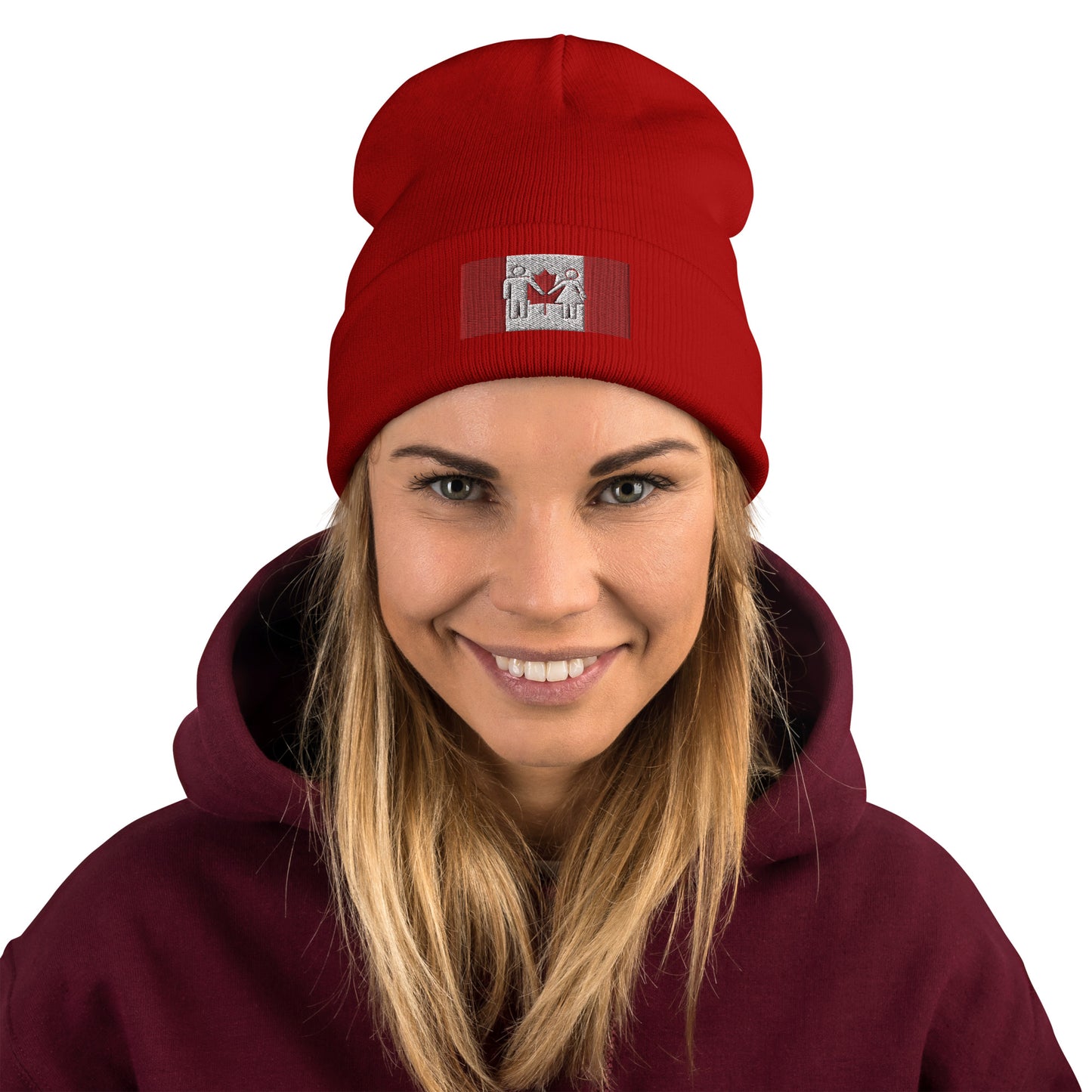 Embroidered Beanie